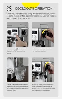 HiBREW 20Bar Semi Automatic Espresso Coffee MachineH10A - Image 12