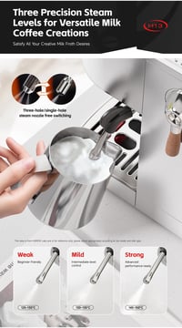 H13 Super Barista 58 mm port filter Touch screen dual boiler - Image 13