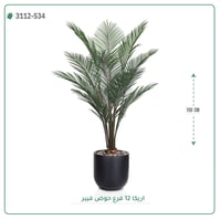 شجر أريكا صناعية ( ارتفاع 155 سم ) حوض فيبر - صورة 4
