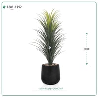 شجرة صبار صناعية ( 110 سم ) حوض بلاستيك - صورة 2
