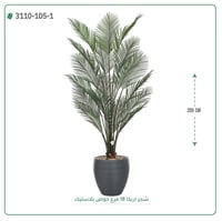 شجر اريكا صناعية ( ارتفاع 205 سم ) حوض بلاستيك - صورة 1