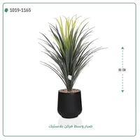 شجر صبار صناعية حوض بلاستيك  ( ارتفاع 80 سم ) - صورة 5