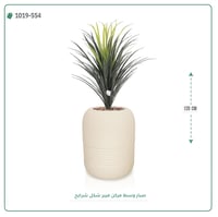 شجرة صبار اصطناعي بمركن فيبر شرايح  - صورة 5