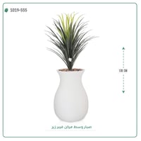 شجرة صبار اصطناعي بمركن فيبر زير  - صورة 2
