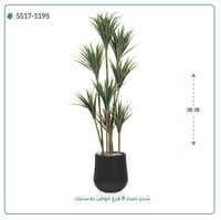 شجر صبار صناعية ( ارتفاع 180 سم ) حوض بلاستيك - صورة 4