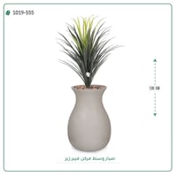 شجرة صبار اصطناعي بمركن فيبر زير  - صورة 6
