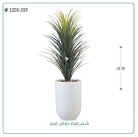 شجرة صبار اصطناعية ( ارتفاع 125 سم ) حوض فيبر - صورة 6