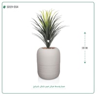 شجرة صبار اصطناعي بمركن فيبر شرايح  - صورة 7