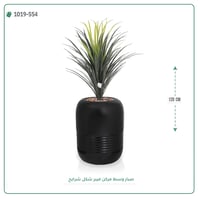 شجرة صبار اصطناعي بمركن فيبر شرايح  - صورة 8