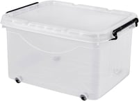 Large 60-liter plastic food container with national borders - Image 1