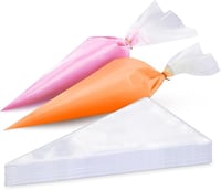 Cake and sweets decoration bag, size 39cm/23cm, box of 100 bags - Image 1