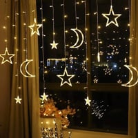 نجوم وهلال كهرباء ٣ متر  - صورة 1