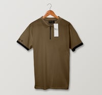 بولو اخضر واسود Slim Fit - صورة 1