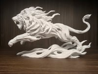 Decor Piece with a Lion Design - Image 2