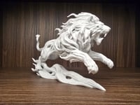 Decor Piece with a Lion Design - Image 3