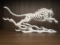 Decor Piece with a Tiger Design - Image 5