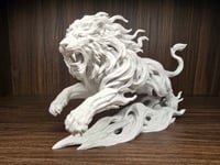 Decor Piece with a Lion Design - Image 1
