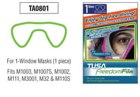 FREEDOM FILM ANTI-FOG 1W SMALL SIZE II لصق حماية ضد الضباب حجم صغير لعدسه واحدة - صورة 2