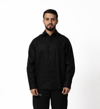 Black Long Sleeve Shirt - صورة 1