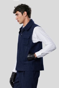 Harren’s Navy Vest - صورة 3