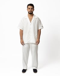  White Short Sleeve Shirt - صورة 3