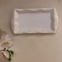 صحن مستطيل متعرج - صورة 1