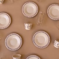 طقم بيالات وفناجيل  كوفية |نحاس - صورة 3