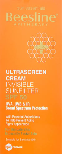 Beesline Ultrascreen Cream Invisible Sunfilter SPF 50 - Image 2