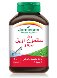 JAMIESON Wild Salmon & Fish Oils 1000Mg 90 Cap - Image 1
