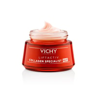 Vichy Liftactiv Night Cream Collagen Specialist Wrinkles, Firms Skin - Image 3