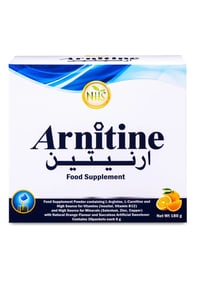 Arnitine, L-carnitine and Acetyl L-carnitine, plus L-Arginine 30 Sachets - Image 1