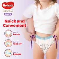 Huggies Baby Culottes Extra Care Size 3, 6-11 kg - 58 Pcs - Image 2