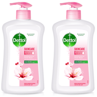Bundle Of 2 Dettol AntiBacterial Liquid HandWash Skincare, Rose & Sakura Blossom - 700 Ml - Image 1