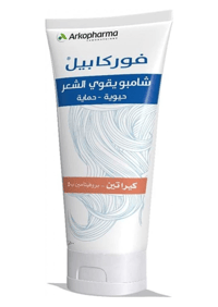 Arko Pharma Forcapil Shampoo with Keratin and Pro-Vitamin B5 to Strengthen Hair - 200 ml - Image 1