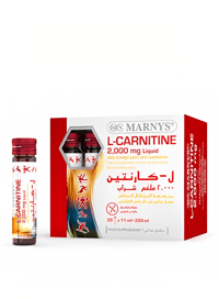 Marnys L-Carnitin 2000 mg 20 Drinkable Vials - Image 1