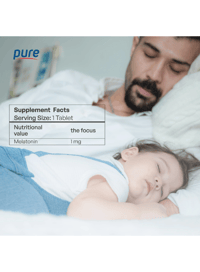 Pure, Melatonin, 1 Mg, 100 Chewable Tablets - Image 4