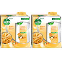 Bundle Of 2 (Dettol Shower Gel Honey Shea 250 Ml + Loofa) - Image 1