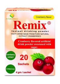 Remix Cranberry Extract 180 mg 20 Sachets - Image 2