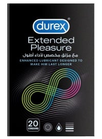 Durex Extended Pleasure Condom - Pack of 20 - Image 1