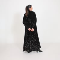 مخمل أسود مع طباعه - Image 4
