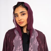  حرير عنابي زقزاق - صورة 5