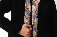 مخمل اسود مع شك احجار - Image 6
