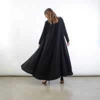 كريب حرير اسود مع شك - Image 6
