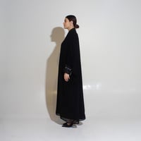 شيفون اسود مع شك - Image 6