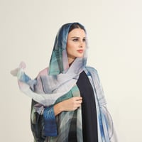 شيفون طباعه مموج  - Image 5