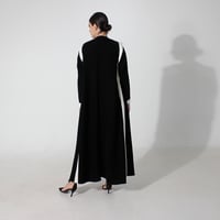 كريب اسود مع خطوط بيضاء - Image 5