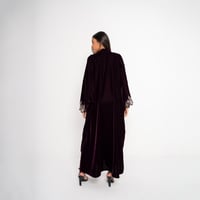 مخمل بنفسجي شك هندي - Image 3