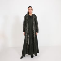 مموج زيتي مع تطريز - Image 3