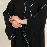 كريب اسود مموج - صورة 6