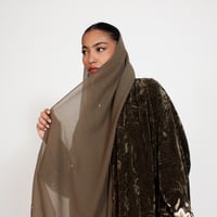 مخمل مطعج مع شك - Image 5
